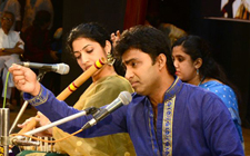 Prasanta Samaddar (Vocal) with Debopriya Chatterjee (Flute)