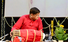 Pandit  S. Sekhar (Mridangam) with Bickram Ghosh (Tabla)